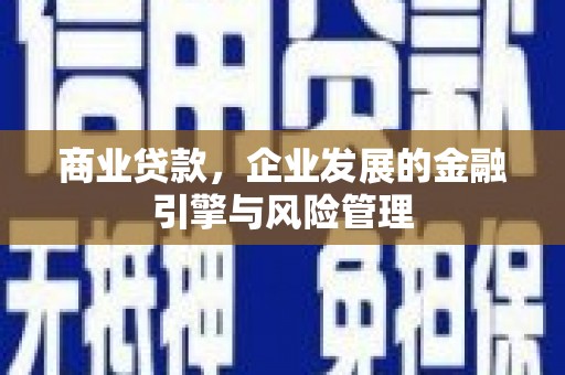 永新商业贷款，企业发展的金融引擎与风险管理