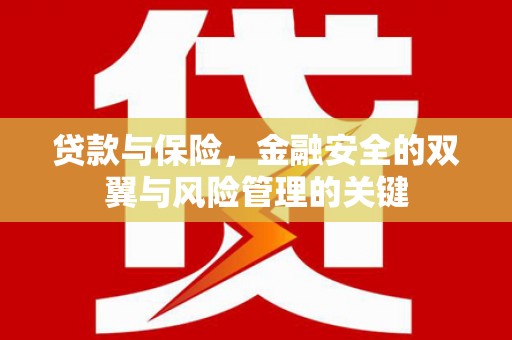 郴州贷款与保险，金融安全的双翼与风险管理的关键