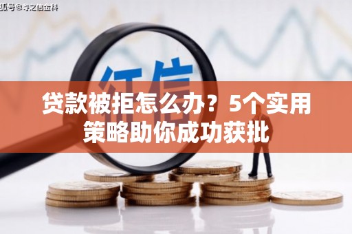 西峡贷款被拒怎么办？5个实用策略助你成功获批