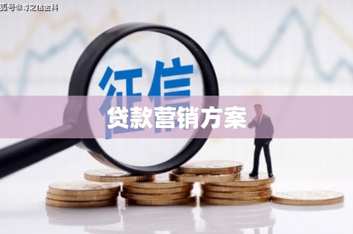 闻喜贷款营销方案