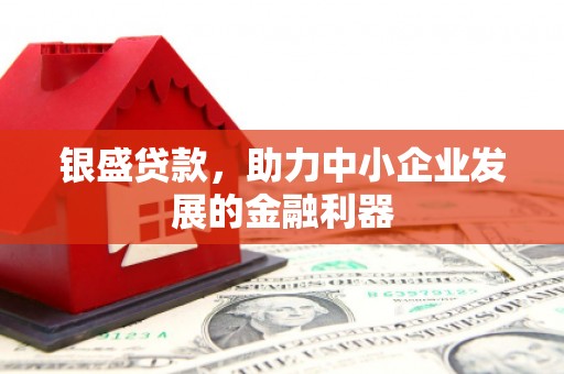 吴川银盛贷款，助力中小企业发展的金融利器