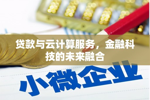 徐汇贷款与云计算服务，金融科技的未来融合