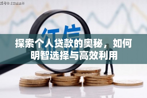 大内探索个人贷款的奥秘，如何明智选择与高效利用