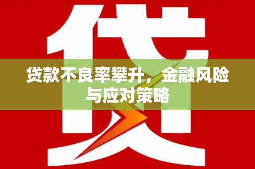 正宁贷款不良率攀升，金融风险与应对策略
