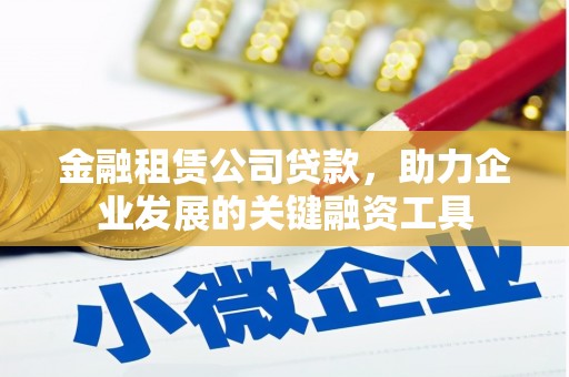 袁州金融租赁公司贷款，助力企业发展的关键融资工具