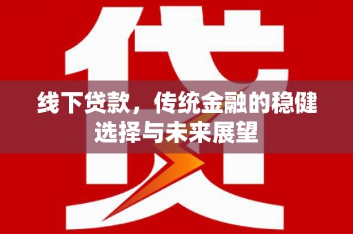 天镇线下贷款，传统金融的稳健选择与未来展望