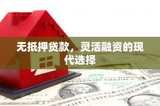 昌都无抵押贷款，灵活融资的现代选择