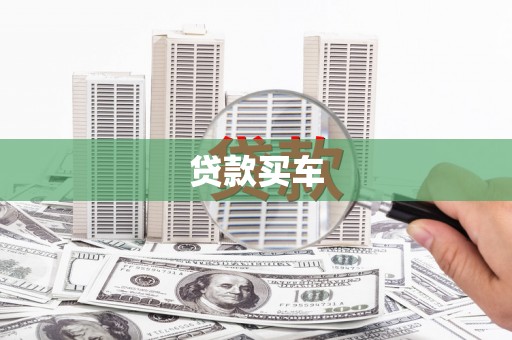 阳春贷款买车