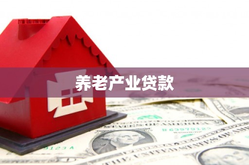 茂县养老产业贷款