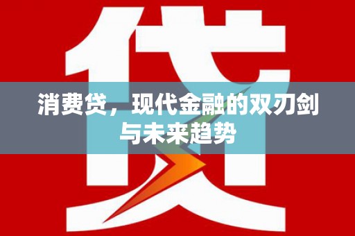 平顶山消费贷，现代金融的双刃剑与未来趋势