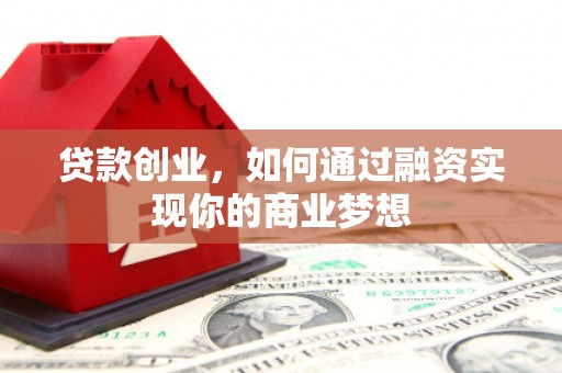 尼勒克贷款创业，如何通过融资实现你的商业梦想
