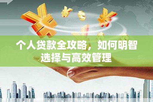 雨城个人贷款全攻略，如何明智选择与高效管理